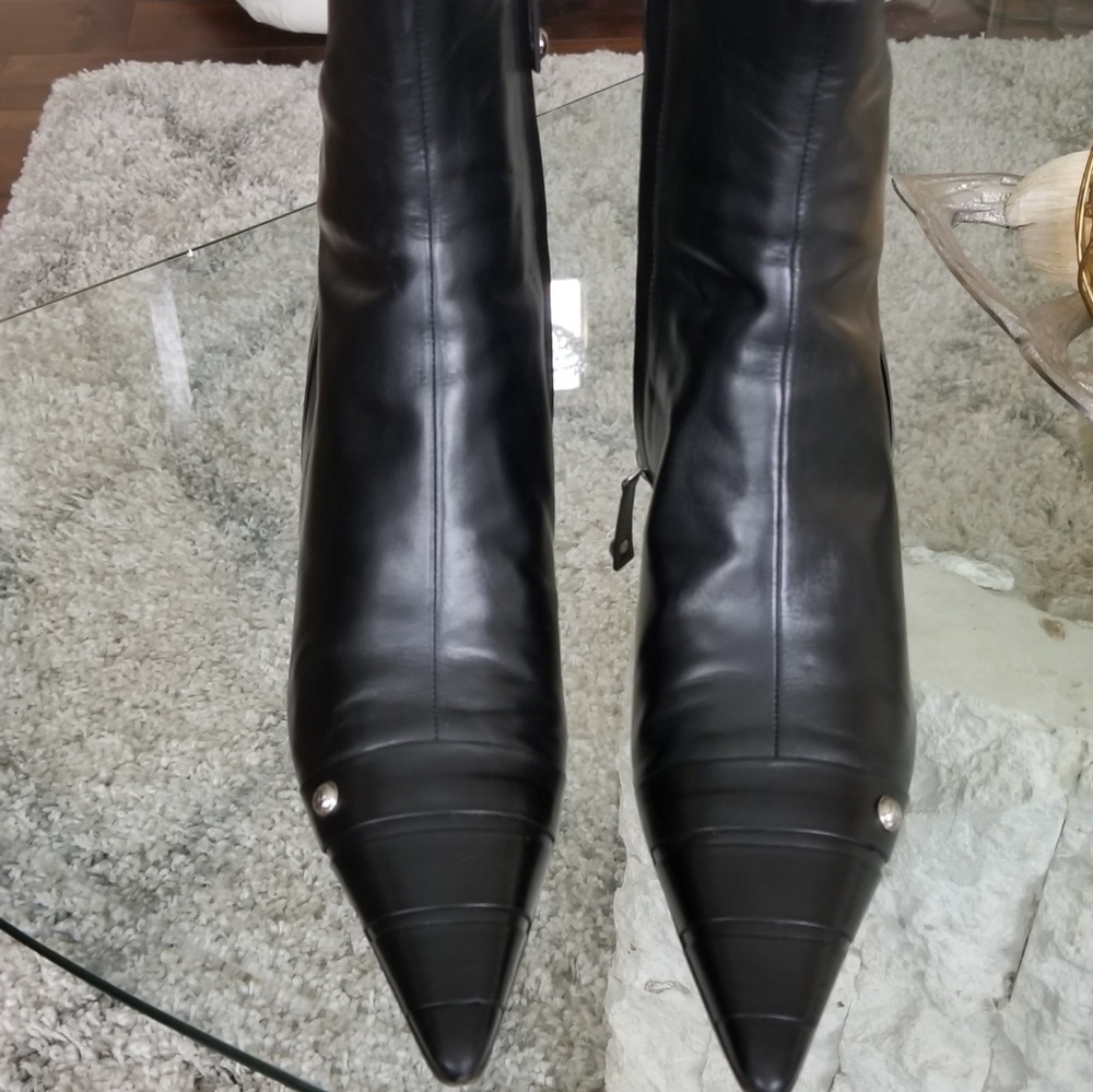 CHANEL ankle booties